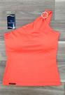 Blusa Um Ombro Só K2b Original Argola Dourada C/ Elastano