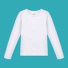 Blusa Unissex Alakazoo em Malha Thermo Comfort na cor Branca Tamanho:2