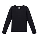 Blusa Unissex Alakazoo em Malha Thermo Comfort na cor Preta Tamanho:6