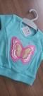 Blusa verde borboletas tamanho G