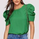 Blusa verde pantaleon Cor verde Tamanho M