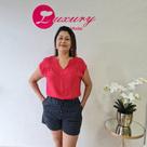 Blusa vermelha Blusa vermelha