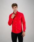 Blusa vermelha masculina com manga Blusa vermelha masculina com manga