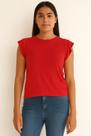 Blusa Viscolycra Manga Dobrada