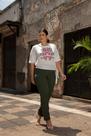 Blusa viscose bordada