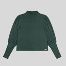 Blusa Viscose Crepe Cereja Rosa 72986: Elegância e Conforto em Verde