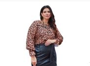 Blusa Viscose Giovana Julia 12577 - 42