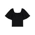 Blusa Viscose Trabalhada Plus Size Cereja Rosa Ref.85567