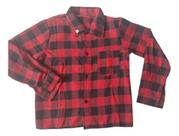 Blusa Xadrez Infantil Criança manga longa Blusa Xadrez Infantil Criança manga longa