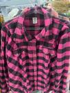 Blusa xadrez rosa