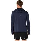 Blusão ASICS Road Winter Hoodie - Masculino - Azul