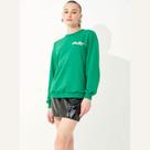 Blusão Colcci Logo Moletom Feminino Verde