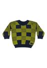 Blusão em Tricô Xadrez para Bebê Menino Quimby Blusão em Tricô Xadrez para Bebê Menino Quimby