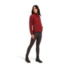 Blusão feminina ARIAT New Team Softshell Rouge Vermelha/Celestial