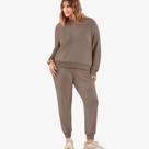 Blusão Feminino Plus Size Manga Longa Secret Glam Rovitex