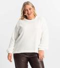 Blusão Feminino Plus Size Secret Glam Bege Blusão Feminino Plus Size Secret Glam Bege