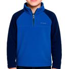 Blusão Fleece Infantil Glacial Half Zip Azul - Columbia