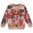 Blusão Geométrico Manga Longa Infantil Feminino Lilica Ripilica 11301181 00001
