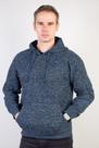 Blusão grosso térmico masculino com capuz 90150