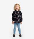 Blusão Infantil Menina Com Capuz Select Preto Blusão Infantil Menina Com Capuz Select Preto