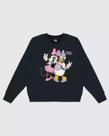 Blusão Infantil Menina Minnie E Margarida Disney Em Moletom Malwee Kids