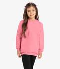 Blusão Infantil Moletom Básico Unissex Rovi Kids Rosa