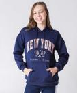 Blusão Juvenil Moletom Oversized Marisa Tam 10 a 16 Az-49331