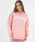 Blusão Juvenil Moletom Oversized Marisa Tam 10 a 16 Rosa