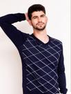 Blusão masculino azul marinho