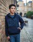 Blusão Masculino C/ Capuz Em Moletom Flame Nº 10 Ao 16 Malwee
