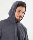 Blusão Masculino Fitness Moletom Canguru Capuz MR Cinz-50237