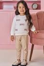 Blusao ml e legging bege