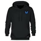 Blusão Moletom Canguru Borboleta Masculino e Feminino Personalizado com Capuz e Bolso