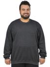 Blusão moletom flanelado plus size masculino fenomenal Blusão moletom flanelado plus size masculino fenomenal