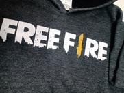 Blusão Moletom Free Fire Tamanho: 08