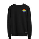 Blusão Moletom Lgbt Masculino e Feminino Personalizado sem Capuz gola Redonda
