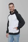 Blusão Moletom Manga Raglan Preto Para Sublimação - Conforto e Estilo