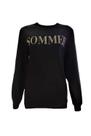 Blusão Moletom Sommer Com Logo Preto Blusão Moletom Sommer Com Logo Preto