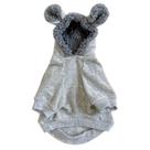 Blusão Plush Moletom Mescla com Capuz 02