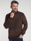 Blusão Tricot Elétron Masculino MARROM