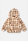 Blusão Xadrez Infantil para Meninos Up Baby