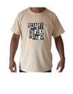 Blusas Camisa Bege Personalizada Estampa Motivacional Sua Fé Move o Mundo Tecido Poliéster Blusas Camisa Bege Personalizada Estampa Motivacional Sua Fé Move o Mundo Tecido Poliéster