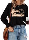 Blusas de moda Dokotoo, camisas femininas de Halloween, 2024, pretas, C