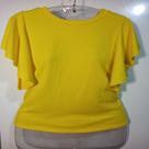 Blusas Feminina Canelada Mangas Franzidas Blusas Feminina Canelada Mangas Franzidas