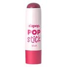 Blush Bastão Pop Stick Dapop Vitamina E Manteiga Karitê Matte Cor 04 7g