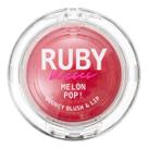 Blush e lip melon pop bl bouncy pink pop ruby kisses
