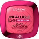 Blush L'Oréal Paris Infallible Fresh Wear Confident Pink 10 9 ml