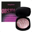 Blush Multifuncional Ruby Rose Obsidian Carved In Marble Aphrodite Of Milos 10,5g Hb-1002-1