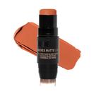 Blush Nudestix Nudies Matte Lux Cream 3 em 1 em todo o rosto