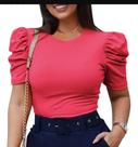 Blusinha canelada feminina